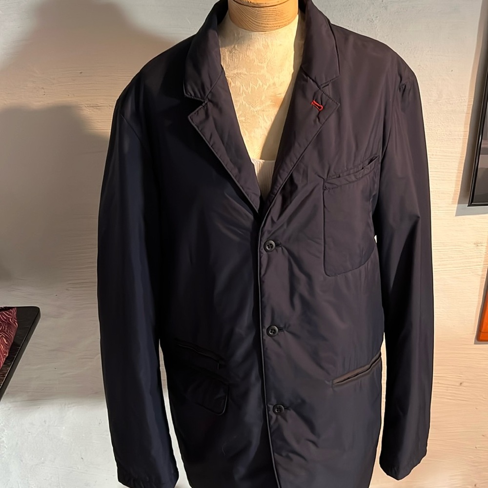 Victorinox Recycled Poly Travel Blazer Jacket Size 56/ 46 Men´s Dark Blue